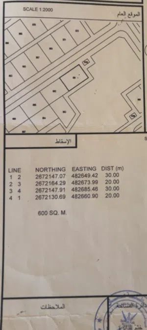 أرض سوبر كورنر للبيع في المرفع