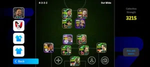 حساب eFootball  قوة 3215  لاعيبة 105-106  جاهز للمنافسة  eFootball Account For Sale  3215