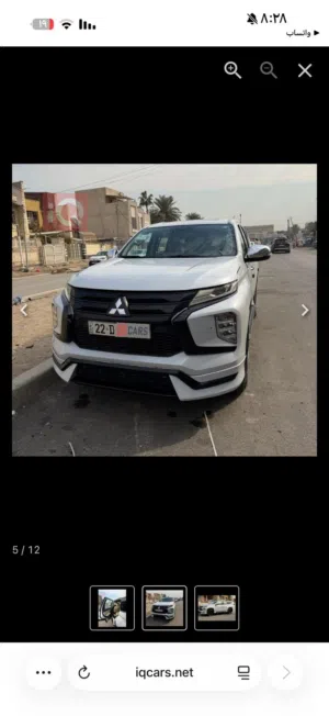 باجيرو موديل 20خليجي رقم اربيل حادث بسيط جاملغ وشويه من البنيد
