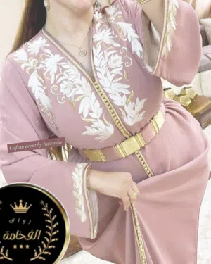 قفطان ملكي كريب حرير