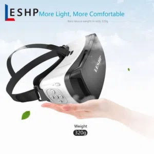 نظارة واقع افتراضي ذكية Space VR (موديل YY-01) مع أزرار تحكم مدمجة – كاملة بالملحقات .