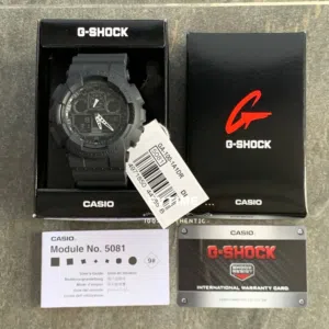 g shock ga 100 with warranty