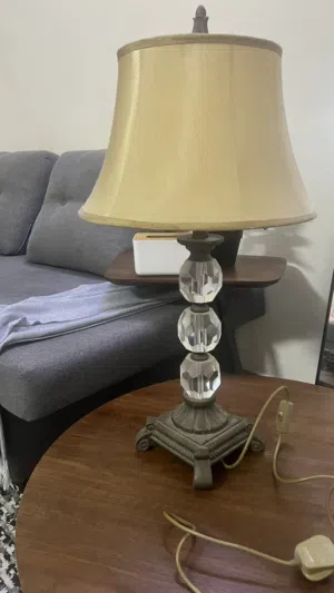 Antique table lamb
