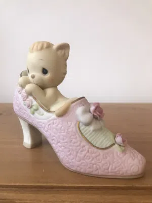 You Are The Cat’s Meow - Precious Moment Porcelain Figure - Original Packaging