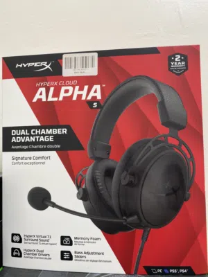 Hyperx cloud alpha s black