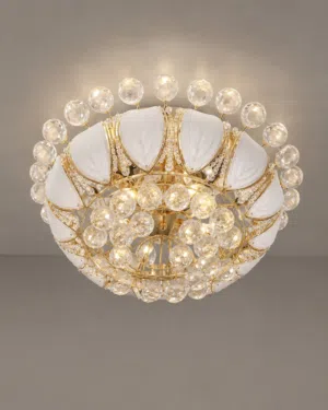 ثريا سقف كريستال فاخر Elegant Crystal Ceiling Chandelier