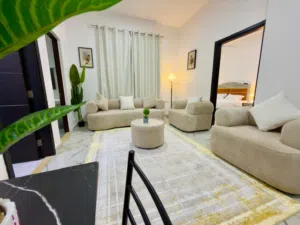 F3 / للايجار الشهري في عجمان - غرفة وصالة - مفروشة - شامل جميع الفواتير - موقع حيوي وقريب