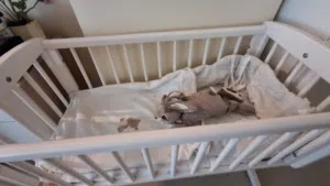 mothercare baby swinging bed