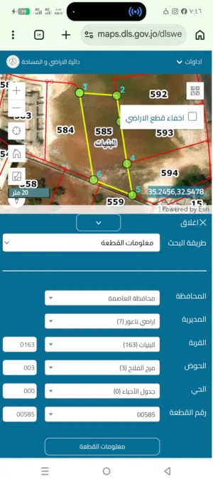 Residential Land for Sale in Amman Al Bnayyat