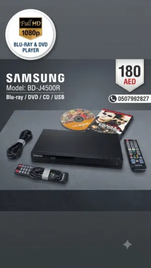 Samsung Blu-ray & DVD Player – Excellent Condition – Ready to Use!
