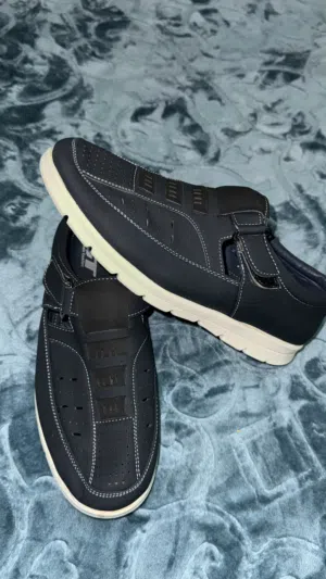 Navy Blue Sandals