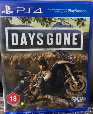 Days gone PS4 / Excellent Condition / UAE Ajman Seller حاله ممتازه وسعر مناسب جداً، عالم مفتوح زومبي