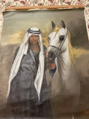 Iraqi painting original لوحة فنية عراقية اصلية