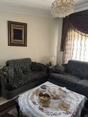 طقم كنب خشب زان 9مقاعد