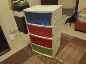 bedside table/drawer for kids