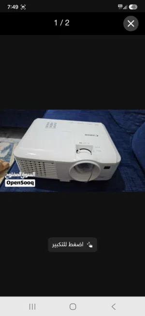 بروجكتور   canon dlp 3d projector. اتصل واتساب او عادي please call or WhatsApp