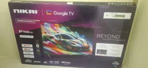 Nikai 55 inch 4K LED Google tv new. less than 1 month old with original remote and box.