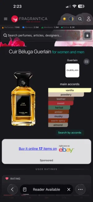 Gueirlan Cuir Béluga 100 ML