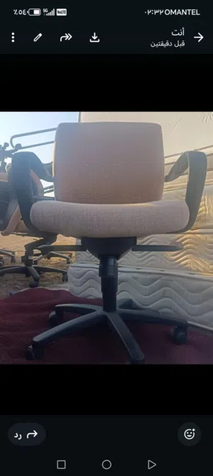 للبيع مجموعة كراسي مستعملة ونظيفة جدا