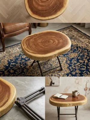 طاولة خشب طبيعي فاخرة�