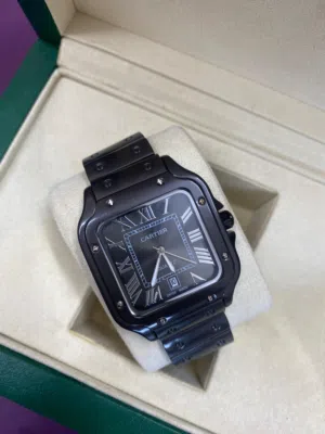 � وصلت الفخامة الملكية – ساعات Cartier رجالي كوبي ماستر أناقة راقية بتفاصيل تخطف النظر