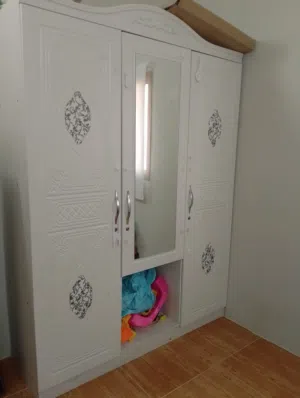 Three door wardrobe