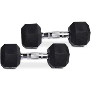 2, 7 kg dumbbells