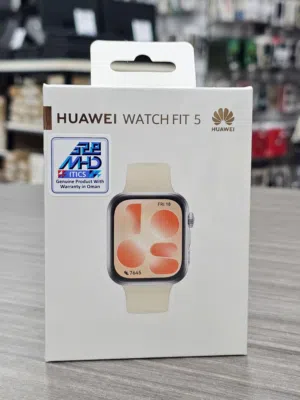 Brand New Huawei Watch Fit 5 in Oman Fitness Tracking Health Monitoring