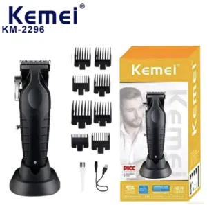 ماكينة حلاقة احترافية موديل kemei 2296 مستخدم قليل جدا نظافة 100% + توصيل مجاني كامل العراق