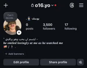 حساب انستجرام