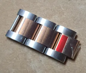 ROLEX TWO TONE LINK FOR DATEJUST II ROSE GOLD 41MM
