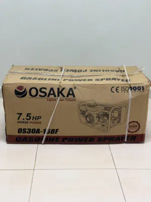 مكينة رش المبيدات الحشرية للأشجار تعمل بالبترول من شركة OSAKA قوة 7.5 حصان