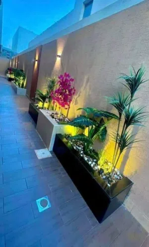 تصميم وتنفيذ الحدائق المنزليه وعمل جلسات خارجيه وعمل غرف زجاجيه وعمل شلالات ونوافير