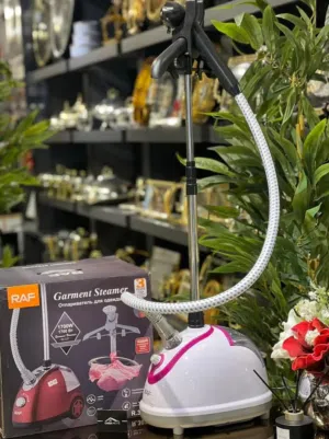 مكوى بخار عامودي متحرك مع ستاند تعليق من الماركة العالمية RAF