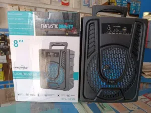 سماعات 8 انش شحن سماعة سبيكر بلوتوث و اضائه وراديو صوت قوي سماعه حفلات منزليه SPEAKER مكبر صوت
