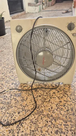 square fan working