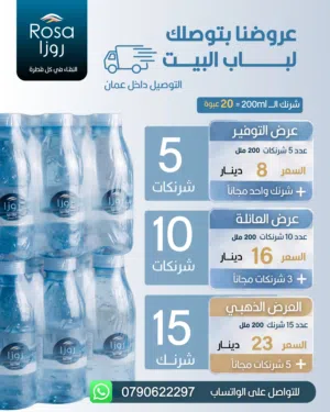 مياه روزا .. النقاء في كل قطرة