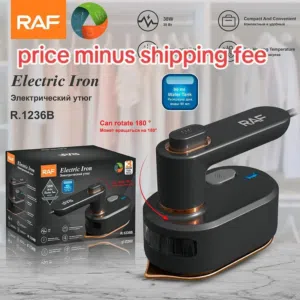 مكواة بخار صغيرة RAF... نعومة