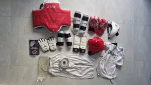 Taekwondo Complete Gear Set (Kids) - Mostly Unused - Bought 65 BHD