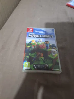 used 1 time nintendo minecraft game