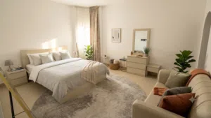 Master Bedroom Fully Furnished