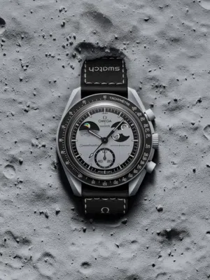 Luxury Omega Swatch Moonshine Watch  Premium Quality  Delivery All UAE