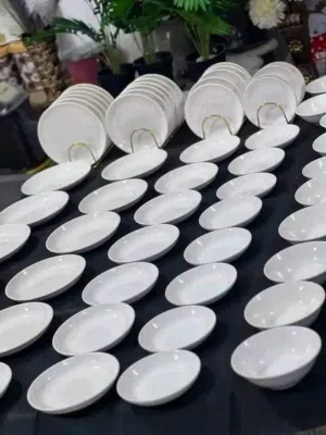 طقم فندقي بورسلان تقيل و مرتب