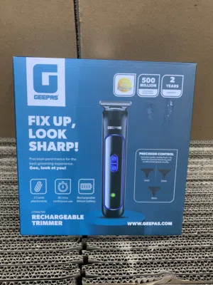 GEEPAS Rechargeable Hair Beard Trimmer - New in Box