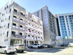 Two-bedroom flat for rent in a prime location in Al Ghubrah beside Royal Tulip hotel