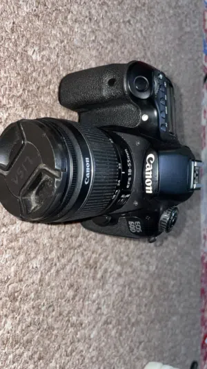 Canon EOS 60D DSLR Camera – Excellent for Photography & Video with Canon EFS 18-55mm lens