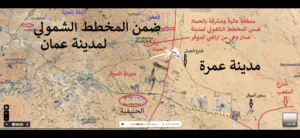 ارض مميزه في الحماد ملاصقه لمدينه عمرة الجديده