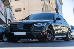 Mercedes S450 2021 4matic  Brabus body kit    السيارة وارد  الشركة و مميزة جدا