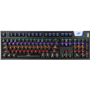 كيبورد سلكي ميكانيكي اصلي ABKONCORE K660 USB WIRED KEYBOARD BLUE SWITCH