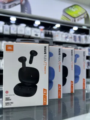 سماعة ايربودز JBL Wave Flex True Wireless Earbuds سماعات JBL Wave Flex تتميز بصوت Deep Bass القوي